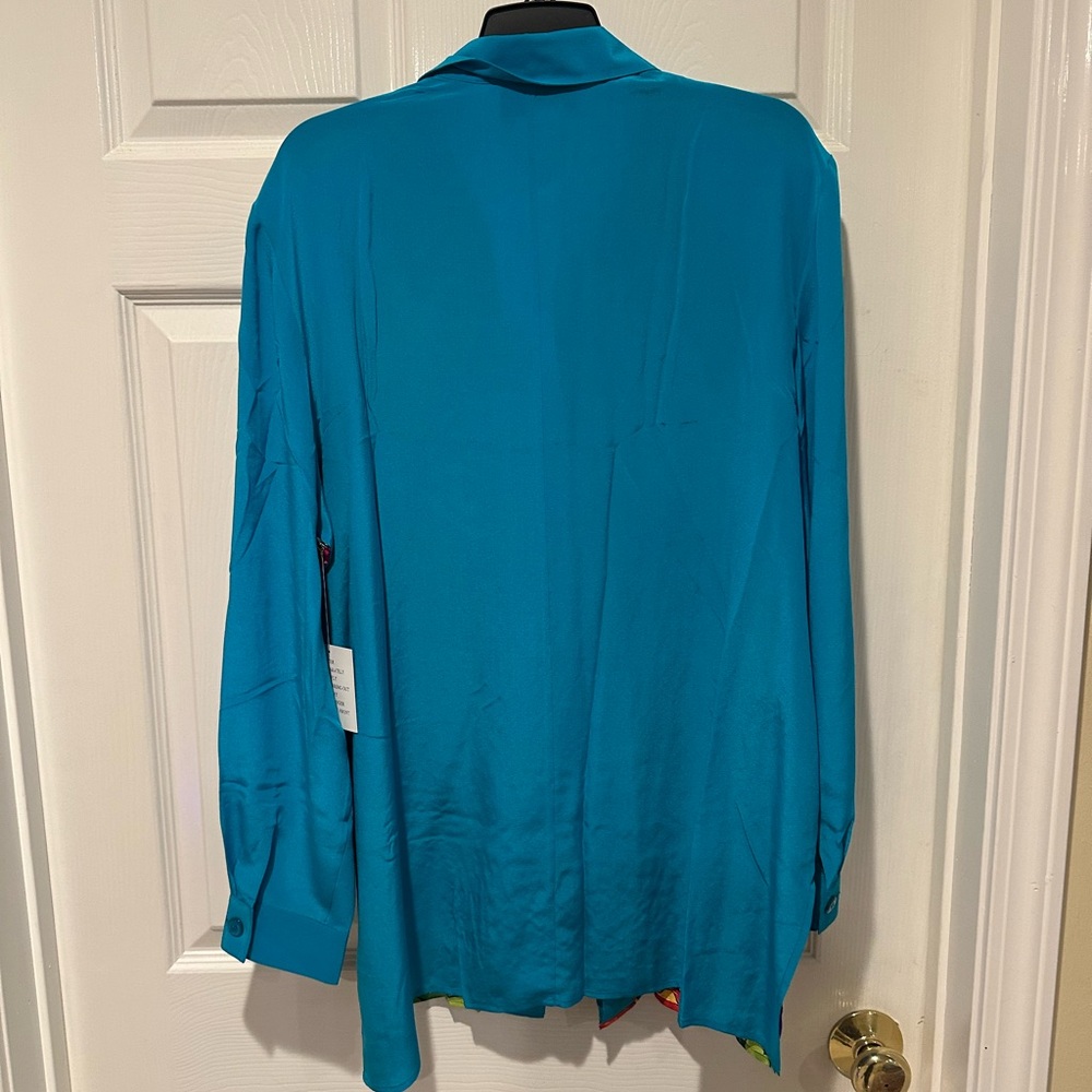 Dian Gilman Silk Blouse - Picture 3 of 3
